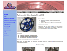 Tablet Screenshot of motorradfelgen-polieren.de